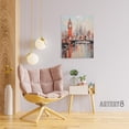 thumbnail image 3 of London Big Ben England Skyline Canvas Abstract Wall Art 24X32", 3 of 4