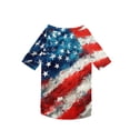 thumbnail image 6 of Dog Sports Shirt - Lightweight Pet Apparel, Pet Shirt with American Flag Pattern, Blue, XXXXL for Large Dogs, Ideal for Daily Wear, Outdoor Activities, Holiday Celebrations, 6 of 6
