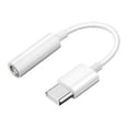 thumbnail image 3 of Adaptador de 3,5 mm a tipo C Cable adaptador auxiliar de 10 cm tipo C a 3,5 mm para teléfono (blanco), 3 of 3