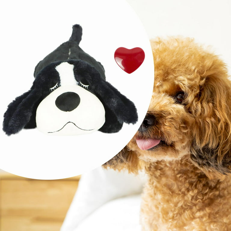 Puppy Behavioral Training Toy, Dog Plush Toy Heartbeat