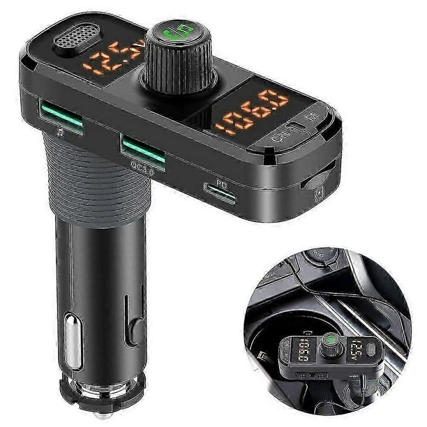 Bluetooth Adapter For Car, Wireless Fm Radio Transmitter, Handsfree Calling