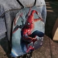 thumbnail image 4 of Spiderman Spider Man-theme Drawstring Backpack Sports Gym Bag Water Resistant String Bag Cinch Bag18"X16"（45X40cm）, 4 of 6