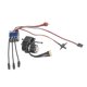 thumbnail image 5 of Kit ESC de caja de cambios con motor sin escobillas, controlador de velocidad eléctrico para reparación de coches RC 1/12 Negro SM30, 5 of 8