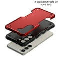 thumbnail image 6 of ShellTech Phone Case for Samsung Galaxy S23 Plus Case, Military Grade Hard PC and TPU Double Protective Case Cover, Fashion Heavy Duty Shockproof Full Protection Phone Case,Red, 6 of 8