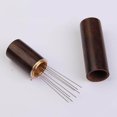thumbnail image 2 of serony Coffee Tamper Distributor Coffee Distributor Leveler Wood for Hotel Home 8 pins ordinary, 2 of 9