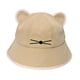 thumbnail image 3 of Sombrero de sol para mujer, transpirable, con protección solar, de ala ancha, para playa, informal, plegable, con diseño de gato Caqui, 3 of 7