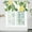 Style-2, variant on Spring Window Valances Lemons Refreshing Agriculture Watercolor Art Rod Pocket Valances for Kitchen, Bathroom, Living Room 54x18inch(1Pcs)