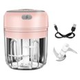 thumbnail image 2 of Ounissouiy Triturador de ajo automático, triturador de verduras multifuncional con estilo, molinillo USB, triturador de cebolla y Chile resistente al Cocina y Comedor Tipo 2 Ounissouiy HA040175-02, 2 of 6