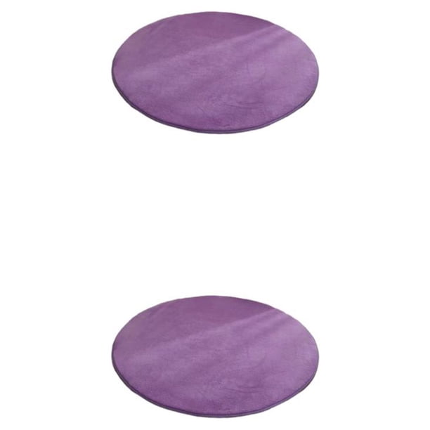 Matsuzay Alfombra redonda y agradable para la piel para dormitorio acogedor o alfombras para sala de estar alfombra gris sin olor Type3 NO3