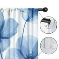 thumbnail image 4 of Blackout Kids Curtains,Blue Pioneer Flower Childrens Insulated Curtains Set Of 2,Bedroom Essentials,Toddler Room Decor 42x54in(106x137cm), 4 of 4