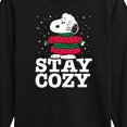 thumbnail image 3 of Peanuts - Stay Cozy - Toddler & Youth Long Sleeve Graphic T-Shirt, 3 of 6