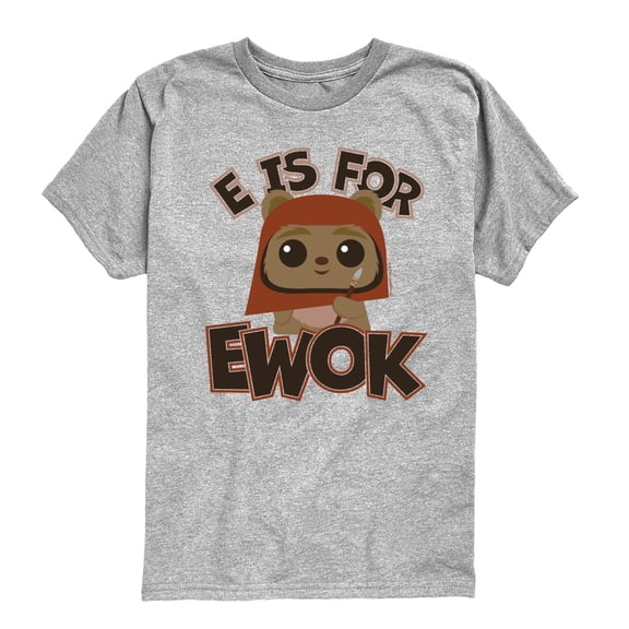 Star Wars - Is For Ewok - Youth Boys Short Sleeve Graphic T-Shirt