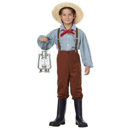 California Costumes Pioneer Boy Child Costume Medium Male