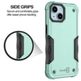 thumbnail image 2 of CoverON For Apple iPhone 15 Case, Military Grade Heavy Duty Rugged Phone Cover Grip, Green, 2 of 9