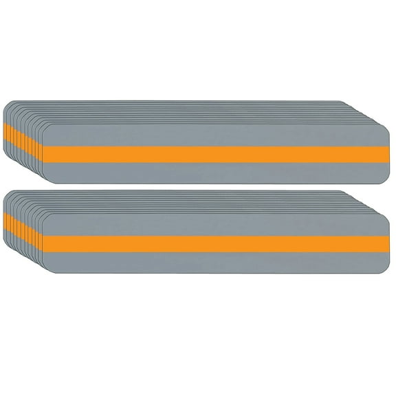 Ashley Productions Sentence Strip Reading Guide, 1-1/4" x 7-1/4", Orange, Pack of 24