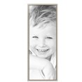 thumbnail image 2 of ArtToFrames 15" x 40" Silver Square with Beads Picture Frame, 15x40 inch Silver Wood Poster Frame (WOM-5286),  Pack, 2 of 8
