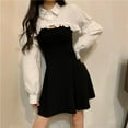 thumbnail image 3 of kurtrusly Faux Col Demi-Blouse Chemise Filles Robe Détachable Mode Col Blanc m m 1Set, 3 of 6