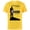Yellow, variant on Marvel Hawkeye Rogers The Musical A Super Powered Sensation - Short Sleeve Cotton T-Shirt for Adults - Customized-Yellow