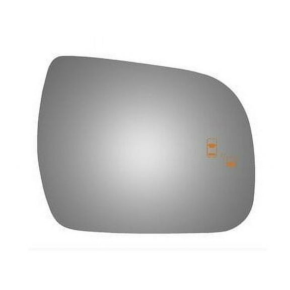 Right Door Mirror Glass - Compatible with 2013 - 2017 Toyota Sienna 2014 2015 2016