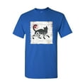 thumbnail image 1 of Tee Hunt All You Need is Love T-Shirt Cat Lovers Meow Best Friend Kitty Mens Shirt, Blue, Medium, 1 of 4
