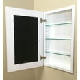 thumbnail image 2 of 14x24 Shaker White Picture Frame Medicine Cabinet by Fox Hollow Furnishings, 2 of 2
