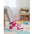 thumbnail image 2 of Tenis Urbano Para Niña Charly® Color Blanco Fiusha 15-21.5 blanco 15.5, 2 of 10