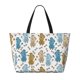 thumbnail image 2 of Fotbe Cartoon Poodle Dog Bolsa de Viaje para Playa - Resistente al Agua, Bolsa Tote de Gran Capacidad y Ligera con 7 Bolsillos para Mujeres y Hombres, 2 of 7