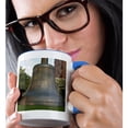 thumbnail image 2 of 3drose, Virginia, Norfolk. Uss Norfolk Ships Bell - Us47 Cmi0053 - Cindy Miller Hopkins, 11oz Two-tone Blue Mug, 2 of 6