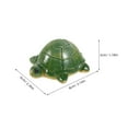 thumbnail image 2 of GOOHOCHY  2 Pcs Toilet Bolt Cover Sea Turtle Covers Bottom Shape Travel Green, 2 of 8