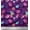 Plum, variant on Soimoi Black Cotton Duck Fabric Stone & Diamond Geometric Printed Fabric 1 Yard 42 Inch Wide