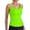 Light Green, variant on Womens Tankini Tops V Neck Triangle Swim Bathing Suit Athletic Swimwear Swim Top Only