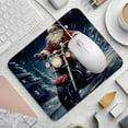 thumbnail image 2 of Santa Claus Square Desk Pad Mouse Pad, 8.3x9.8 Inch Non-Slip Rubber Bottom Printed Mousepad for Office and Gaming, 2 of 6