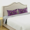 thumbnail image 5 of GZHJMY Mardi Gras Satin Pillowcase, Soft Breathable Silk Pillow Case with Envelope Closure for Hair and Skin, Standard Size 26 x 20 Inch Home Decor, 5 of 7