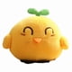 thumbnail image 1 of 2PC Creative little yellow chicken plush toy personalized sprouting chick keychain cute school bag pendant, 1 of 5