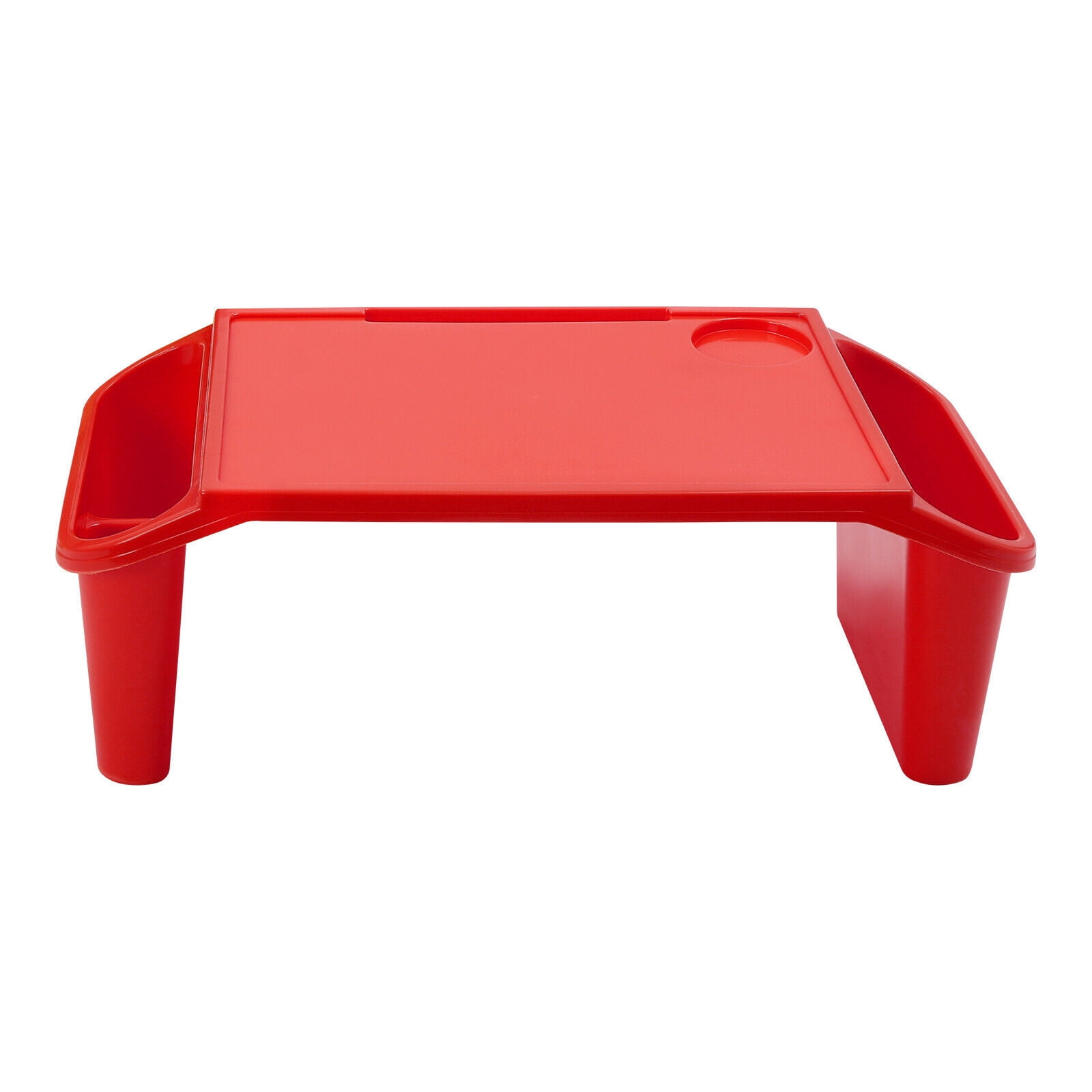 6Pcs Lap Desk Tray for Kids, Breakfast Laptop Trays with Side Pockets, Muti-Color Potrable Lap Bed Table, Serving Food Trays for Eating on Bed Sofa Laptops Sleepover Slumber Party
