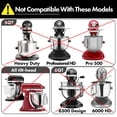 thumbnail image 3 of Batidor plano de repuesto QaP para KitchenAid 5 Plus/6 Qt, 3 of 9