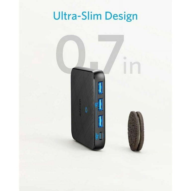 【色:ブラック】Anker PowerPort III 3-Port 65W P Anker 65W Power Multi Charging PD, 4 Port PIQ 3.0 & GaN Fast