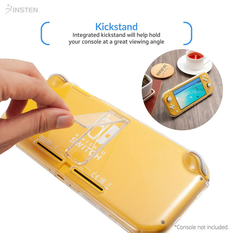 For Nintendo Switch Lite 2019 Clear Case, Transparent Hard 