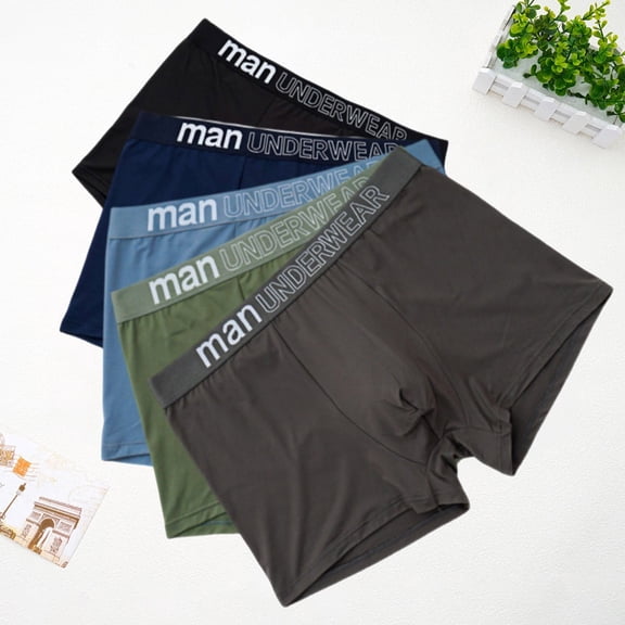 Ciovxyn Mens Underwear Boxers Cotton Pack Everyday Underpants for Men