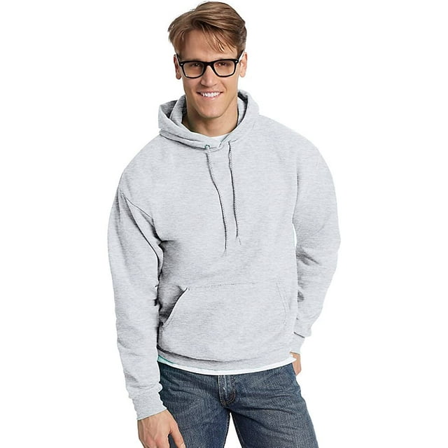 Men\\u2019s Pullover EcoSmart Fleece Hooded Sweatshirt