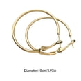 thumbnail image 3 of Pendientes para niña Sonducket Tipo 18 acero dorado, 3 of 6