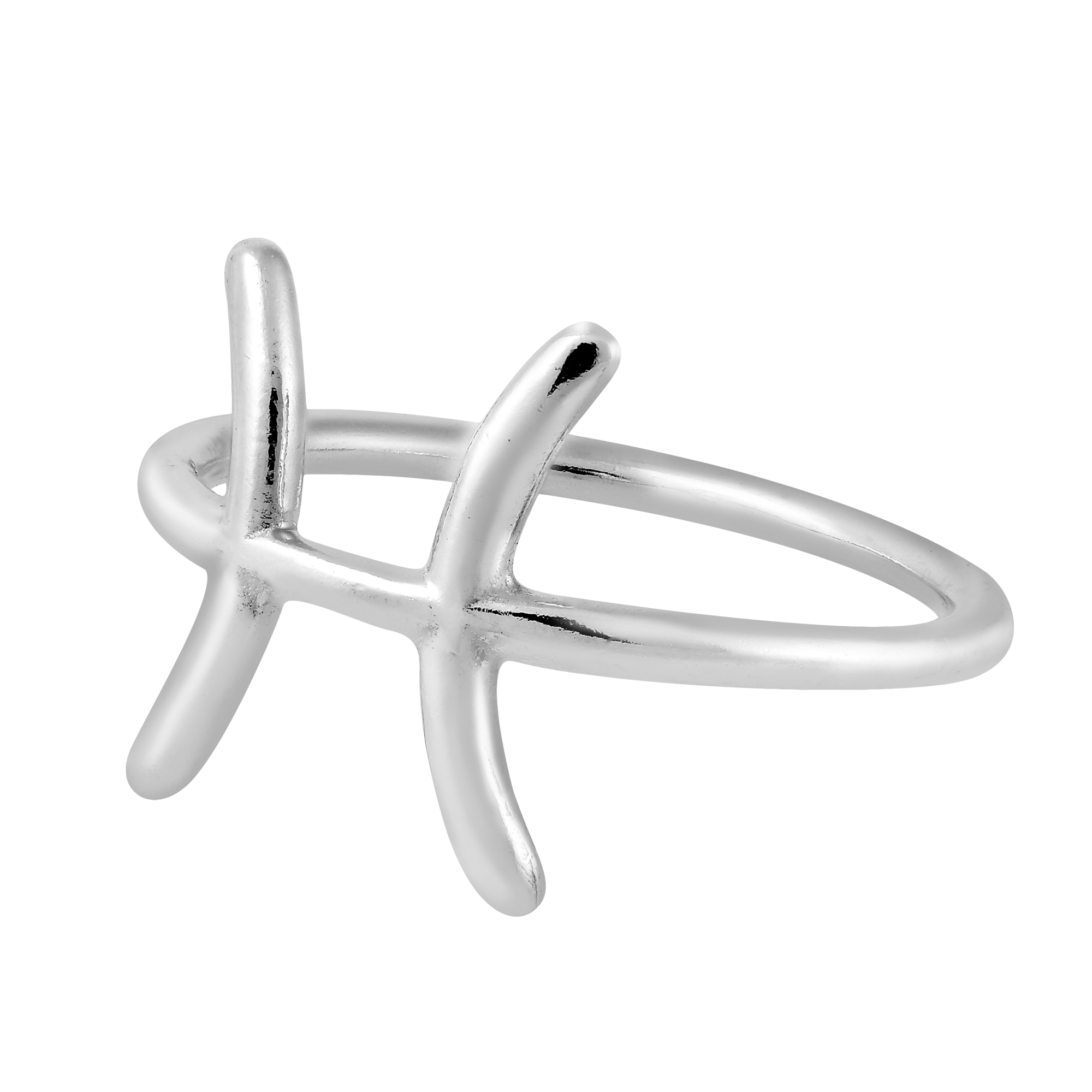 Astrology Horoscope Zodiac 'Pisces' Constellation .925 Sterling Silver Ring - 8 - image 4 of 5