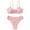 X009-Red, variant on Girls Bathing Suit Teen Girls 2 Pieces Bikini with Chest Pad Swimwear Girls Sport Swimming Suit for 7-14 Years
