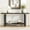 Black, variant on Harper & Bright Designs Minimalist Console Table with Storage, Wood Entryway Table with Open Shelf, Natural