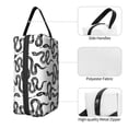 thumbnail image 5 of Uemuo Hand Drawn Snake Pattern Portable Toiletry Bags with Handle, Waterproof travel Make up Bags for Women, Large Capacity Travel Cosmetic Bags, 5 of 9