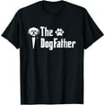 thumbnail image 2 of The Dogfather Shih Tzu Dog Dad Tshirt Father's Day Gift, 2 of 3