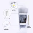 thumbnail image 4 of 10W LED Luz de pared interior Lámpara decorativa Moderna creativa Diseño de iluminación original Luces de aluminio para dormitorio Pasillo de casa Sala de estar Blanco cálido Adepaton GX-524, 4 of 4