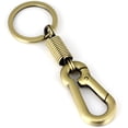 thumbnail image 2 of Retro Style Simple and Powerful Carabiner Shape Keychain Keychain Ring Keychain Keychain, 2 of 6
