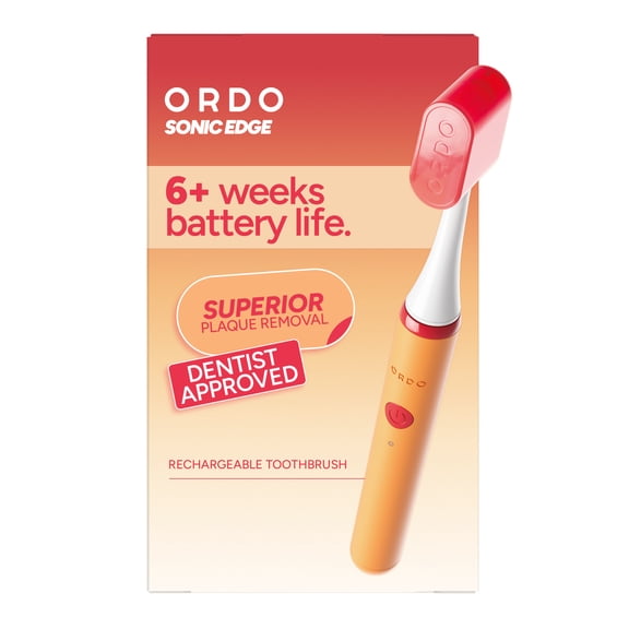 Ordo Sonic Edge Rechargeable Toothbrush - Peach Sunrise