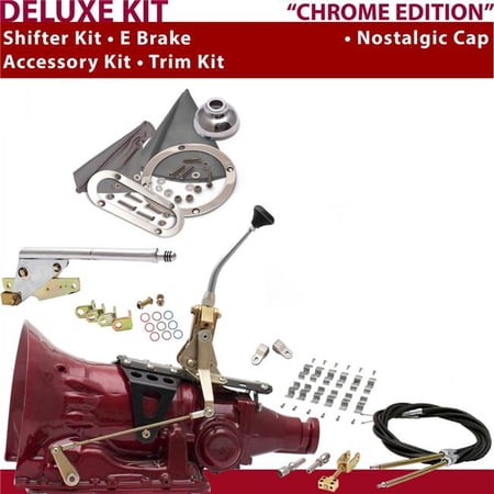 American Shifter PG Shifter Kit 8 in. E-Brake Cable Clamp Clevis Trim Kit for CAD98